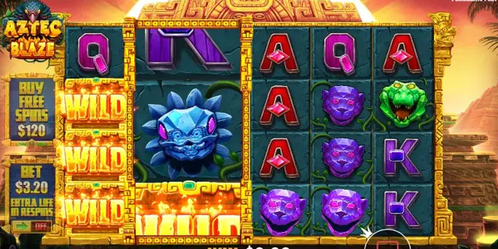 Keunggulan Slot Aztec Blaze.